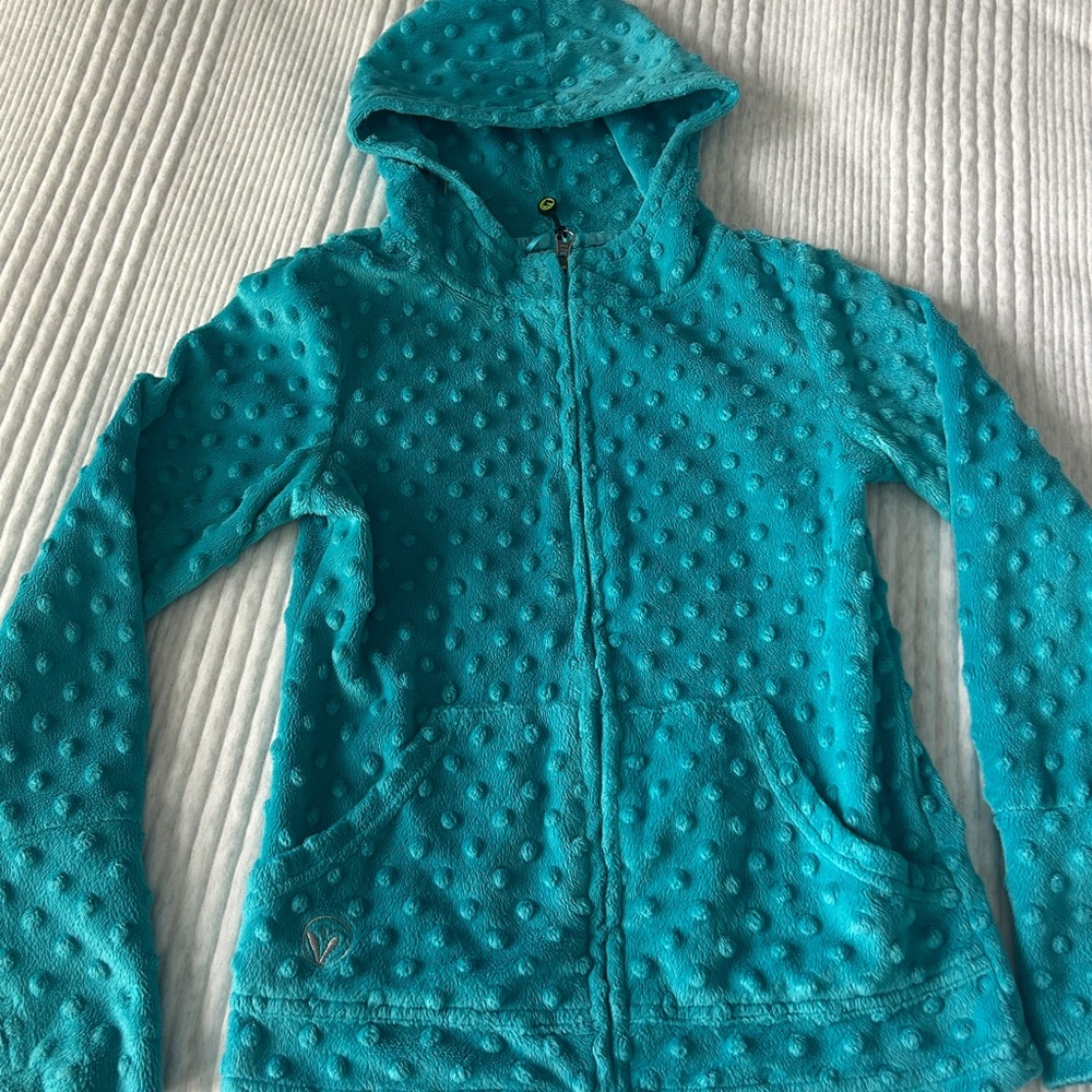 Limeapple Minky Bubble zip hoodie